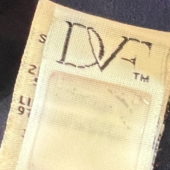 Diane Von Furstenberg Women’s Dress Size 6 Blue Jori Fitted Sleeveless Bodycon - Picture 9 of 12